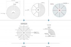 model-material-geometric-layout-grid-circular-polar